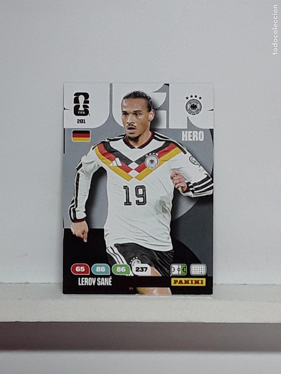 Cromos de f&uacute;tbol: ADRENALYN MUNDIAL 2026 WORLD CUP 26 ALBUM PANINI N 201 ALEMANIA GERMANY LEROY SANE