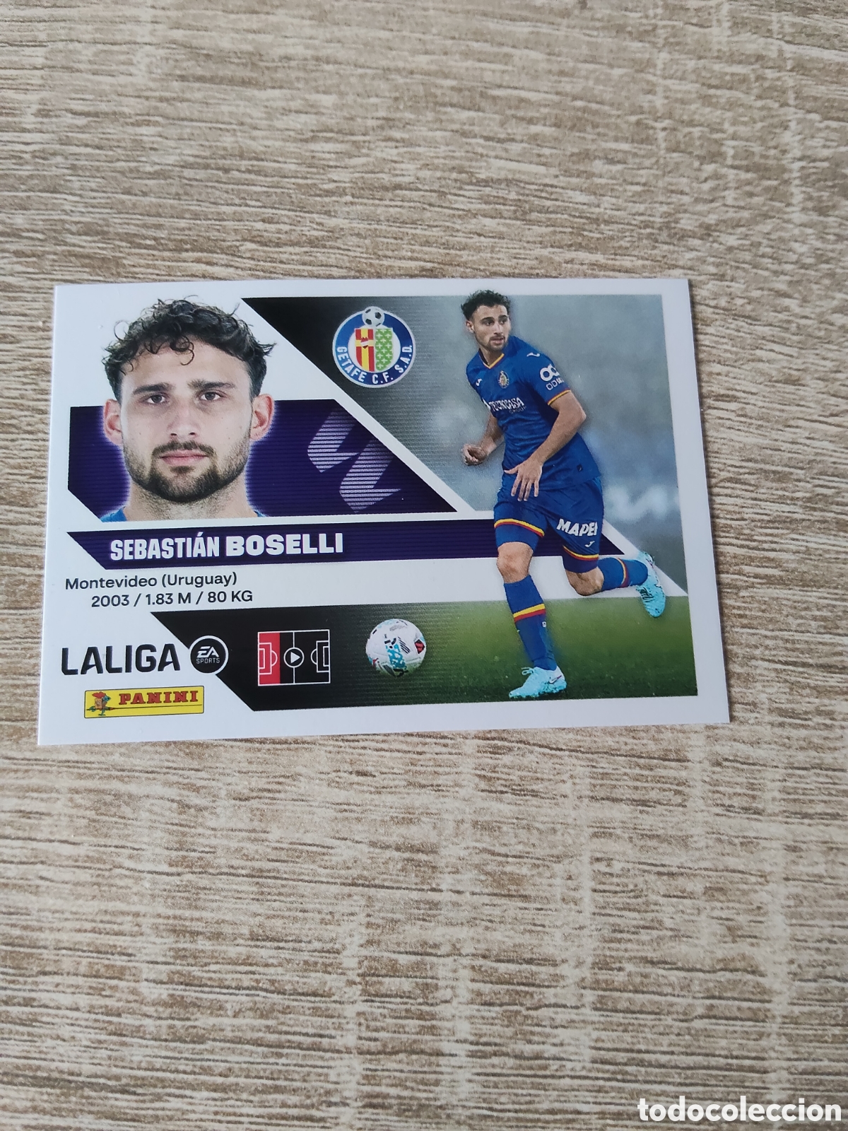 Cromos de f&uacute;tbol: Boselli Getafe liga 2026 2027 26 27 ediciones este