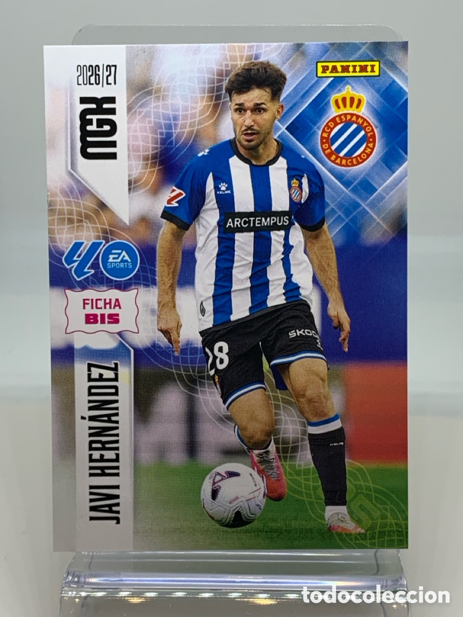 Cromos de f&uacute;tbol: 175 Bis-. Javi Hern&aacute;ndez RCD Espanyol 2 &ordf; SEGUNDA EDICI&Oacute;N - MEGACRACKS 2026 2027 - 26 27 MGK