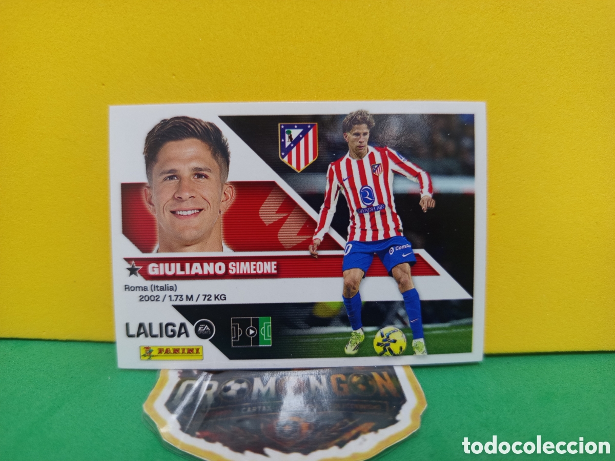 Cromos de f&uacute;tbol: ❇️ CROMO ⚽ 17.- GIULIANO (ATL. MADRID) - COLECCIONES ESTE 2026/27 (PANINI) ❇️