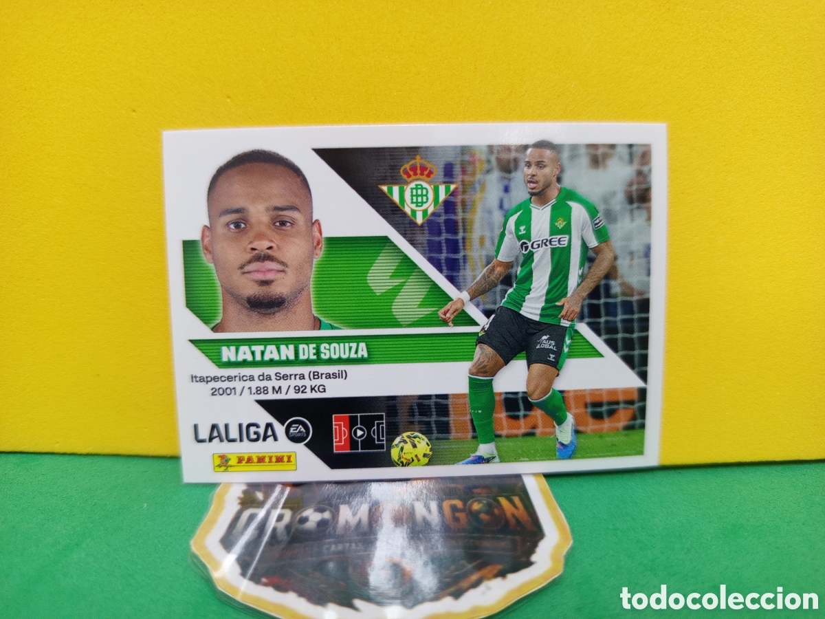 Cromos de f&uacute;tbol: ❇️ CROMO ⚽ 8.- NATAN (R. BETIS) - COLECCIONES ESTE 2026/27 (PANINI) ❇️