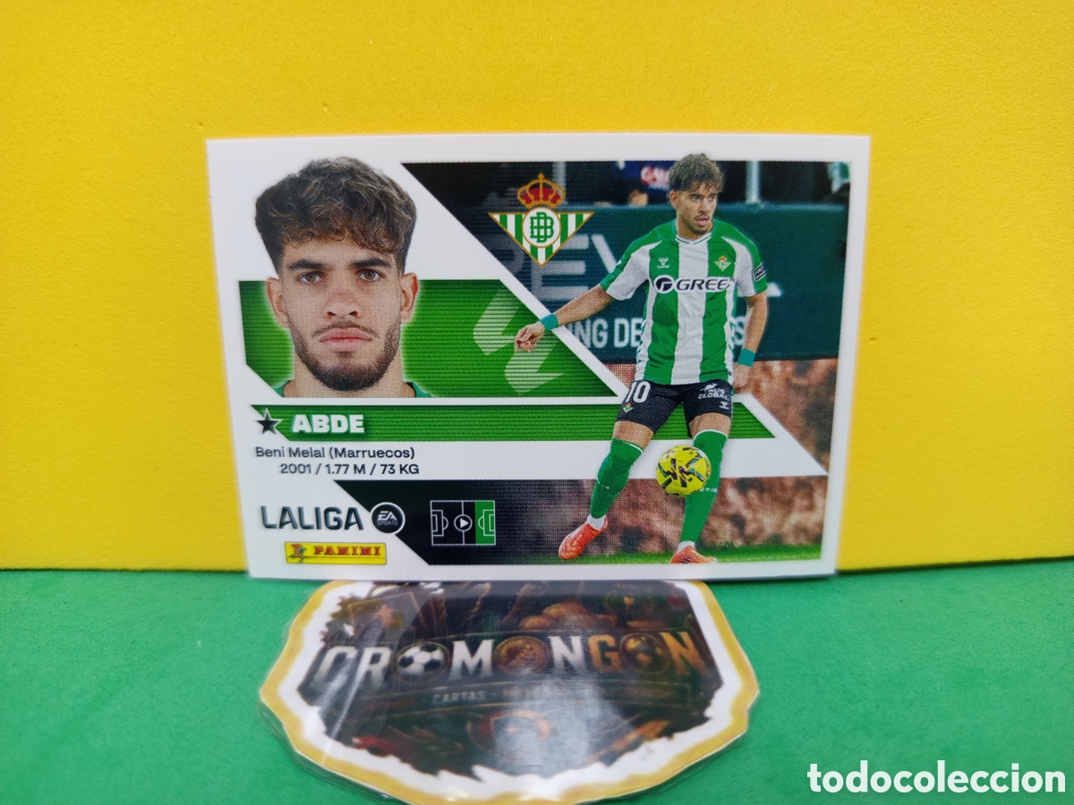 Fu&szlig;ball-Sticker: ❇️ CROMO ⚽ 20.- ABDE (R. BETIS) - COLECCIONES ESTE 2026/27 (PANINI) ❇️