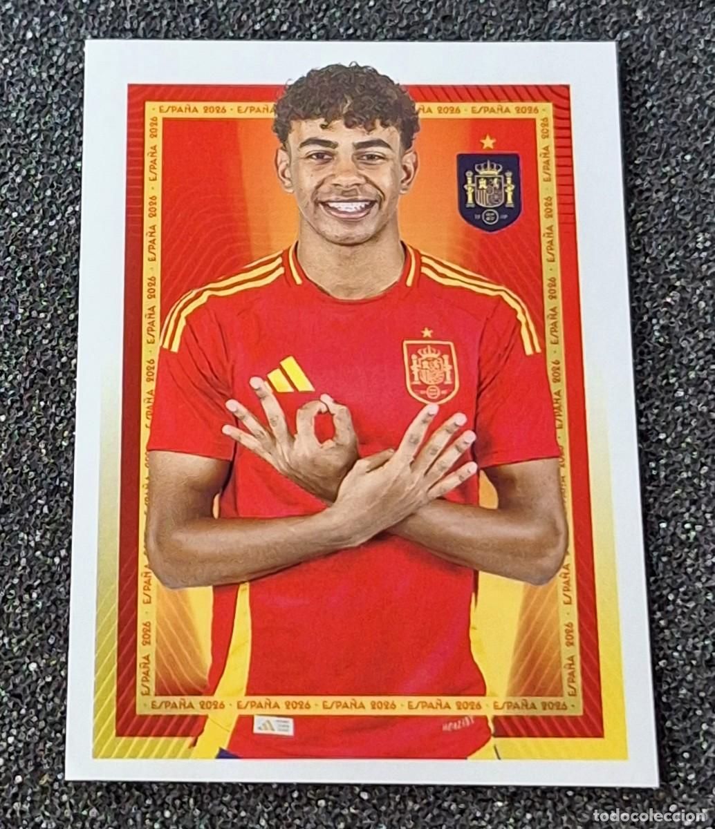Cromos de f&uacute;tbol: Lamine Yamal Espa&ntilde;a Panini Family #49 Carrefour Espa&ntilde;a 2026