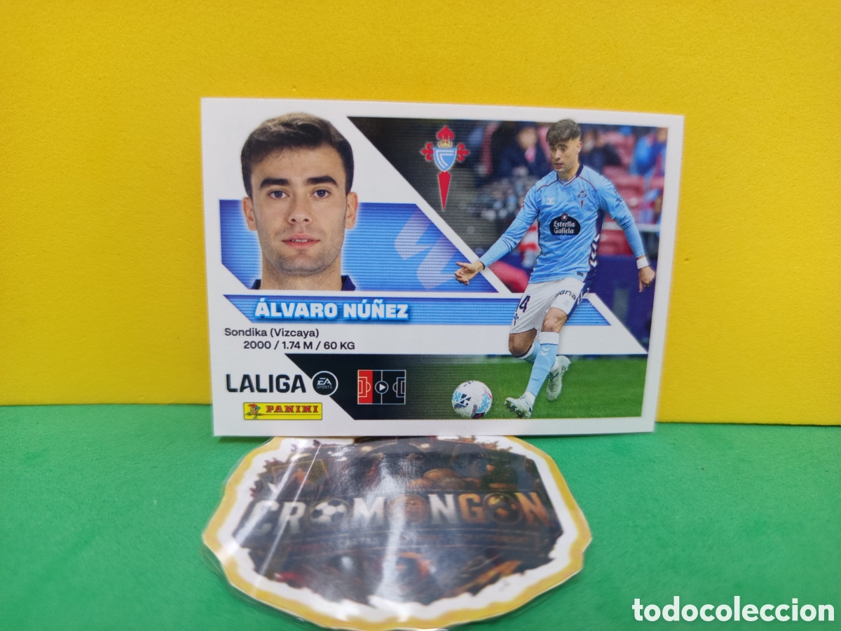Football Stickers: ❇️ CROMO ⚽ 5.- &Aacute;LVARO N&Uacute;&Ntilde;EZ (R. CELTA) - COLECCIONES ESTE 2026/27 (PANINI) ❇️