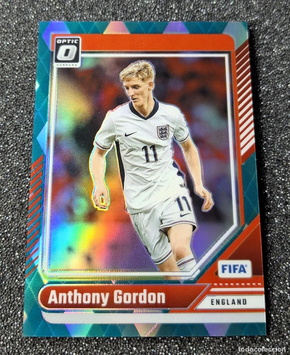 Cromos de f&uacute;tbol: Anthony Gordon Inglaterra Panini Donruss Optic 2024-25 #53 Prizm Argyie