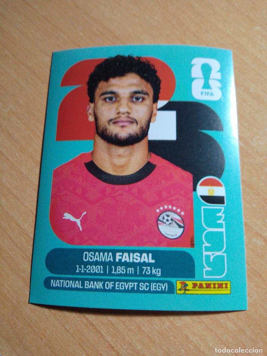 Cromos de f&uacute;tbol: EGY 16 OSAMA FAISAL EGIPTO MUNDIAL FIFA WORLD CUP 2026 26 PANINI STICKERS NUEVO