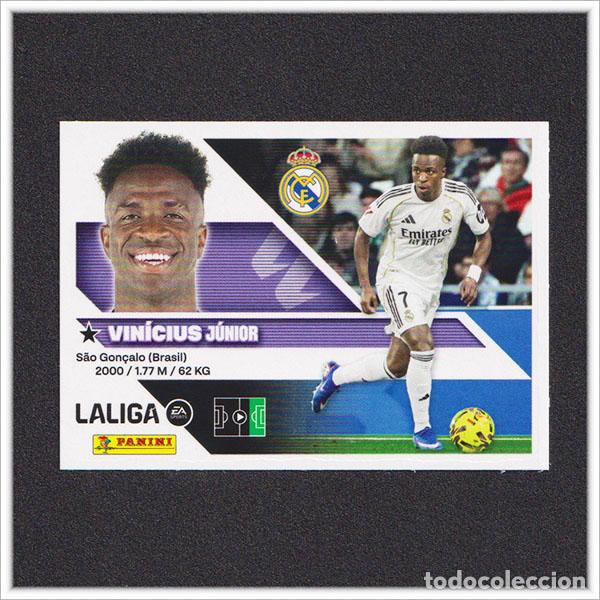 Cromos de f&uacute;tbol: LIGA ESTE 2026 2027 26 27 PANINI VINICIUS 19 REAL MADRID COLECCI&Oacute;N ALBUM 1&ordf; EDICI&Oacute;N