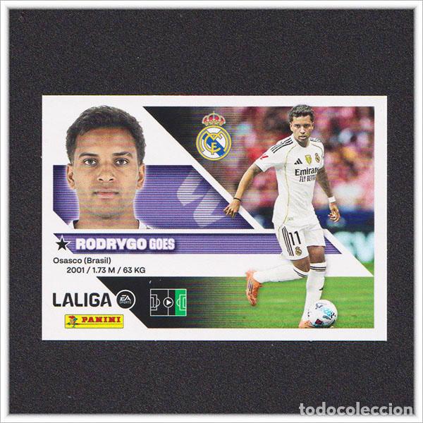 Cromos de f&uacute;tbol: LIGA ESTE 2026 2027 26 27 PANINI RODRYGO 18 REAL MADRID COLECCI&Oacute;N ALBUM 1&ordf; EDICI&Oacute;N