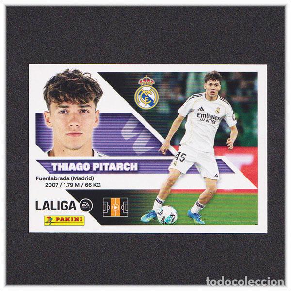 Cromos de f&uacute;tbol: LIGA ESTE 2026 2027 26 27 PANINI THIAGO PITARCH 15B 15 B REAL MADRID COLECCI&Oacute;N ALBUM 1&ordf; EDICI&Oacute;N