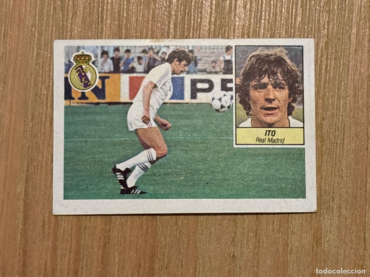 Cromos de f&uacute;tbol: 37. CROMO DESPEGADO ITO REAL MADRID ESTE 1984-85 84-85 FUTBOL LIGA 84 85