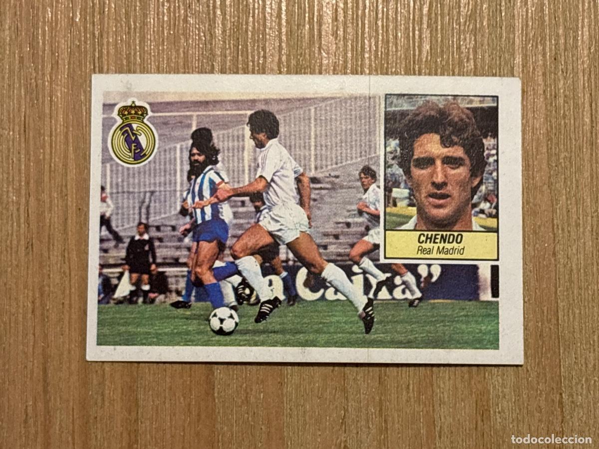 Cromos de f&uacute;tbol: 37. CROMO DESPEGADO CHENDO REAL MADRID ESTE 1984-85 84-85 FUTBOL LIGA 84 85
