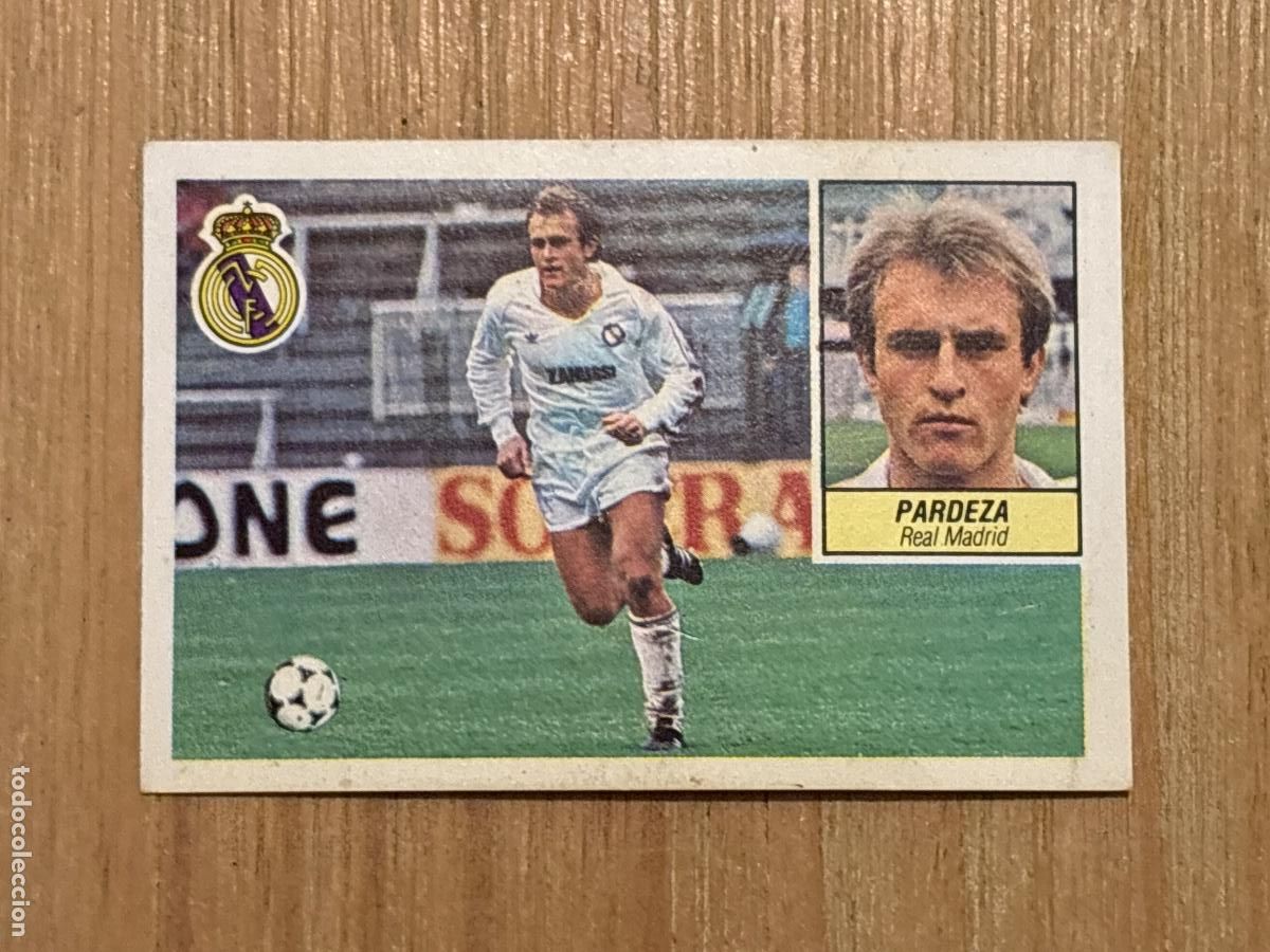 Cromos de f&uacute;tbol: 37. CROMO DESPEGADO PARDEZA REAL MADRID ESTE 1984-85 84-85 FUTBOL LIGA 84 85