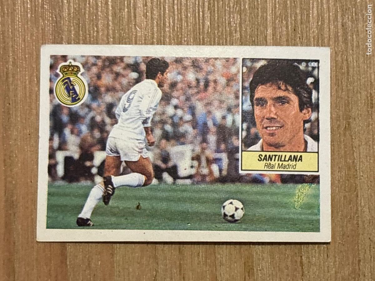 Cromos de f&uacute;tbol: 37. CROMO DESPEGADO SANTILLANA REAL MADRID ESTE 1984-85 84-85 FUTBOL LIGA 84 85