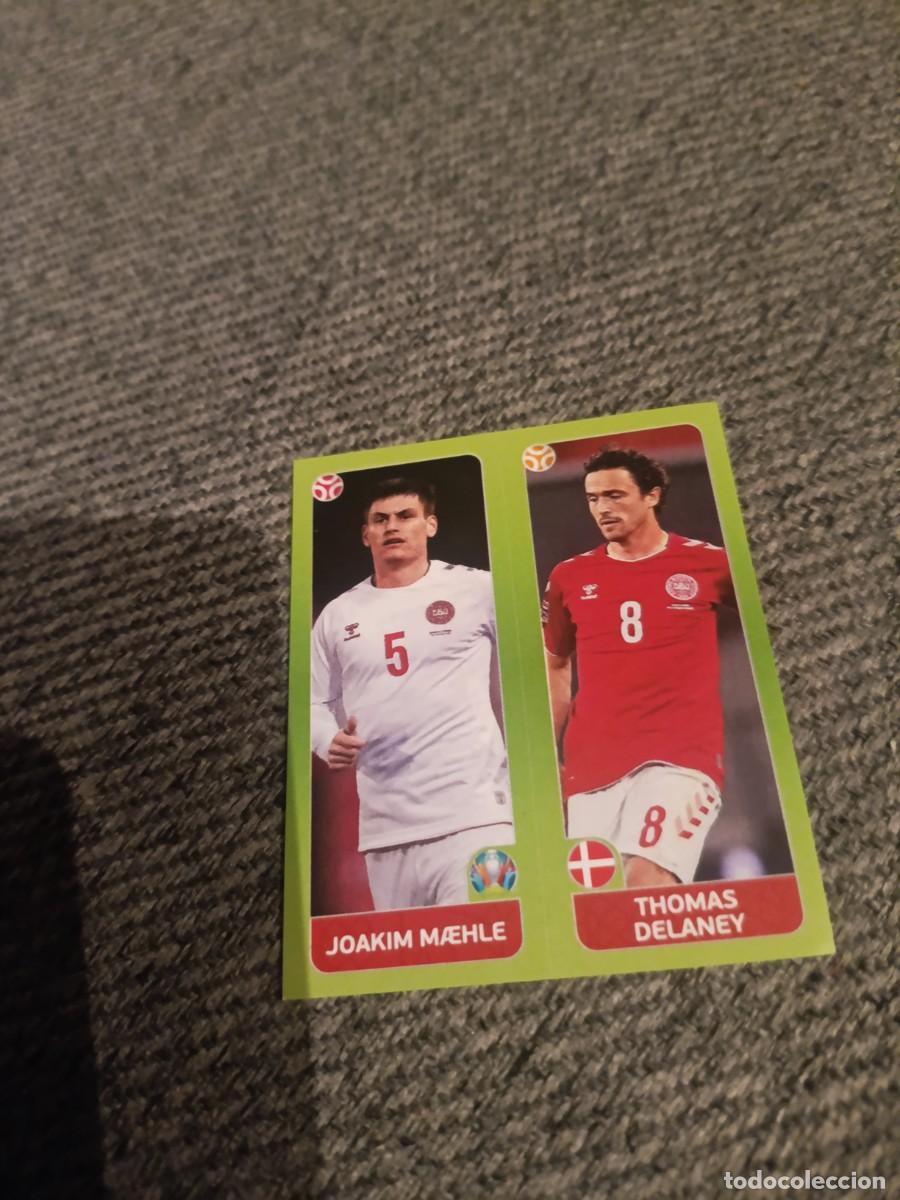 Cromos de f&uacute;tbol: Euro 2020 Maehle/Delaney Dinamarca