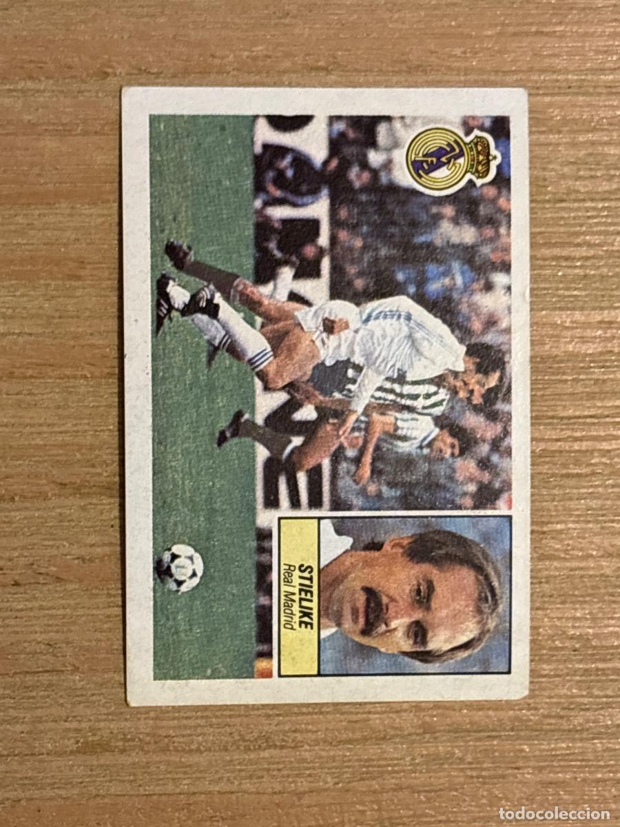 Cromos de f&uacute;tbol: 37. CROMO DESPEGADO STIELIKE REAL MADRID ESTE 1984-85 84-85 FUTBOL LIGA 84 85