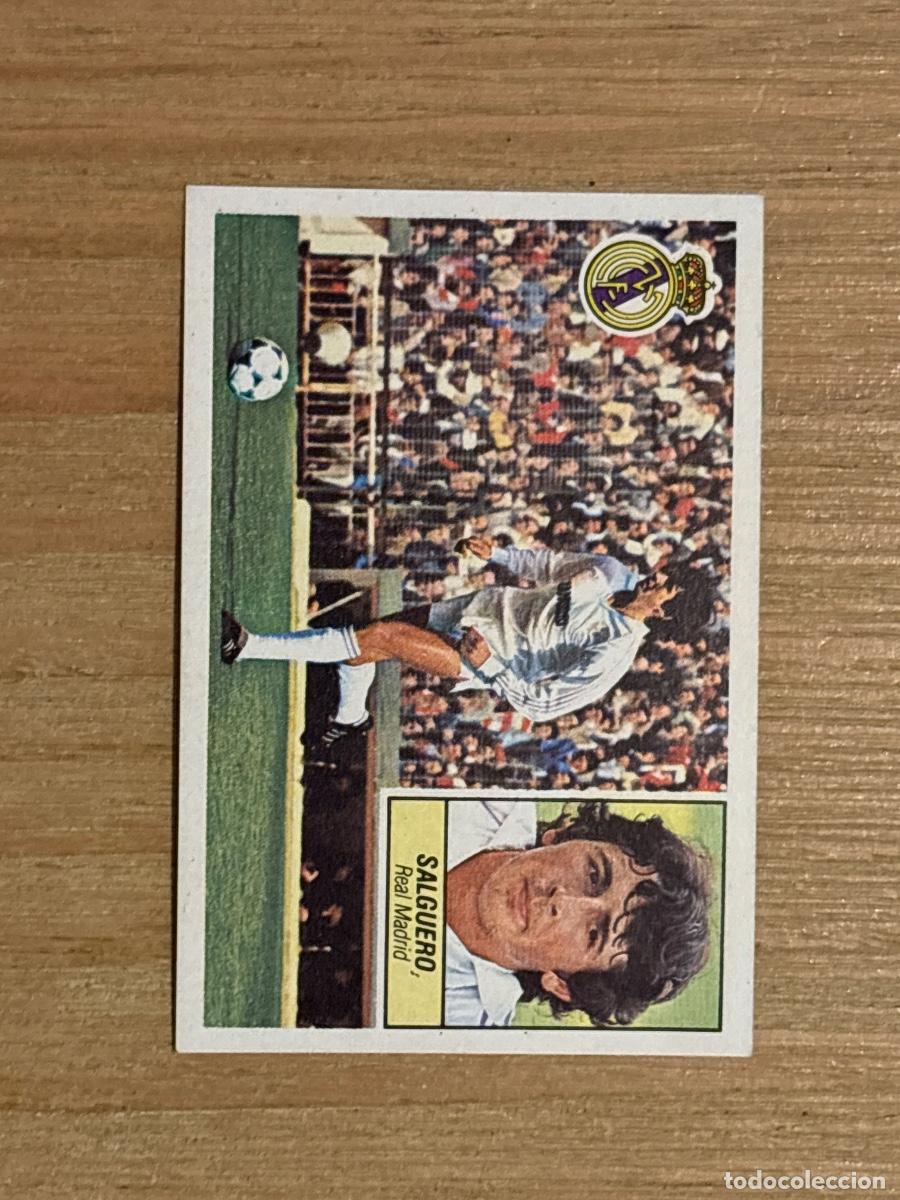 Cromos de f&uacute;tbol: 37. CROMO DESPEGADO SALGUERO REAL MADRID ESTE 1984-85 84-85 FUTBOL LIGA 84 85