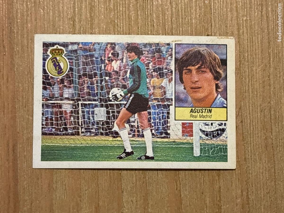 Cromos de f&uacute;tbol: 37. CROMO DESPEGADO AGUST&Iacute;N REAL MADRID ESTE 1984-85 84-85 FUTBOL LIGA 84 85