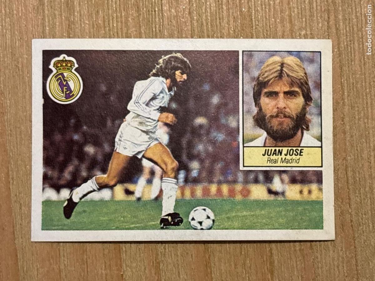Cromos de f&uacute;tbol: 37. CROMO DESPEGADO JUAN JOS&Eacute; REAL MADRID ESTE 1984-85 84-85 FUTBOL LIGA 84 85