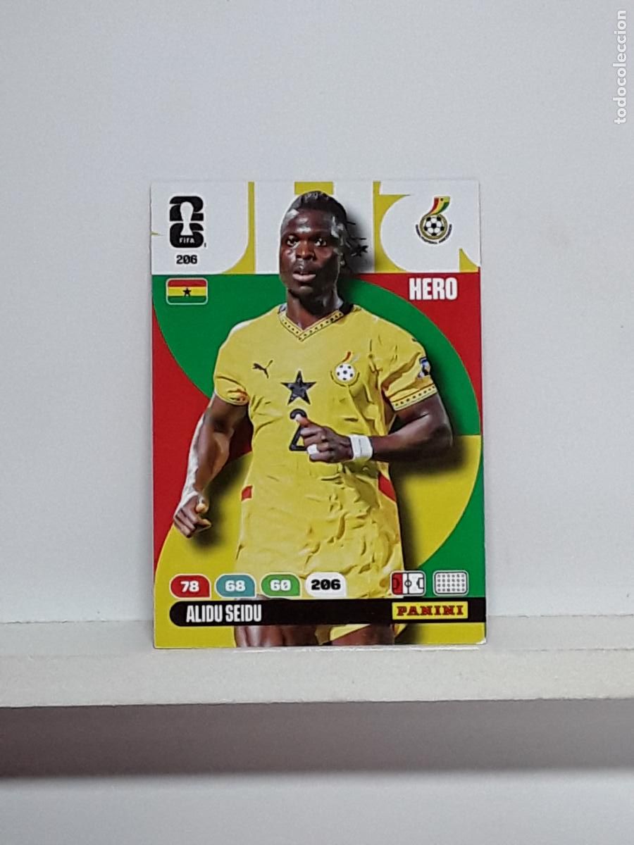 Cromos de f&uacute;tbol: ADRENALYN MUNDIAL 2026 WORLD CUP 26 ALBUM PANINI N 206 GHANA ALIDU SEIDU