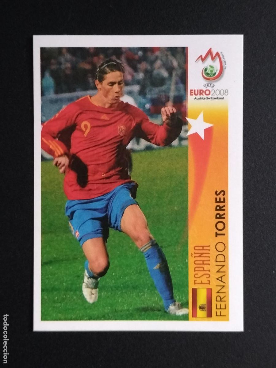 Cromos de f&uacute;tbol: 516 FERNANDO TORRES ESPA&Ntilde;A CROMOS EUROCOPA AUSTRIA SUIZA 08 EURO 2008 EURO2008 PANINI