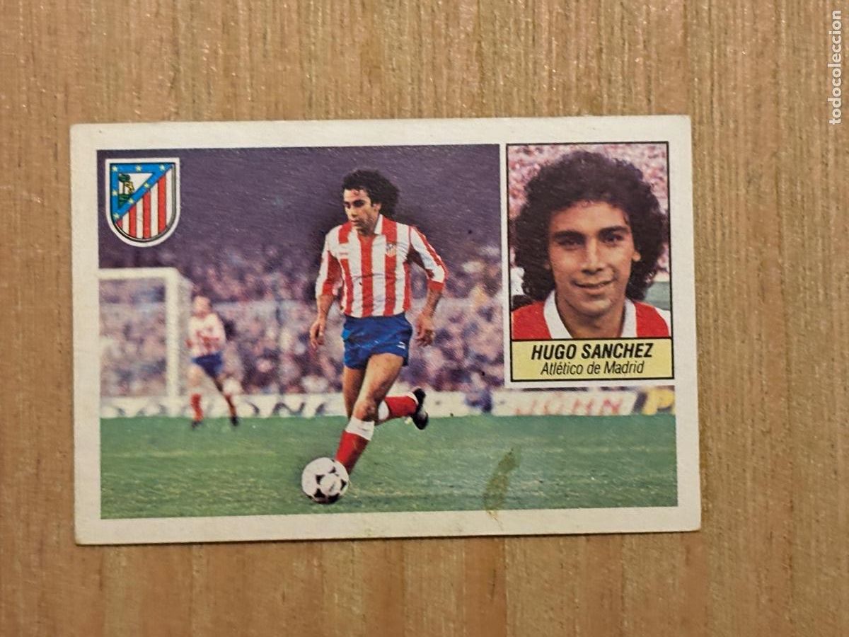 Cromos de f&uacute;tbol: 37. CROMO DESPEGADO HUGO S&Aacute;NCHEZ ATLETICO DE MADRID ESTE 1984-85 84-85 FUTBOL LIGA 84 85