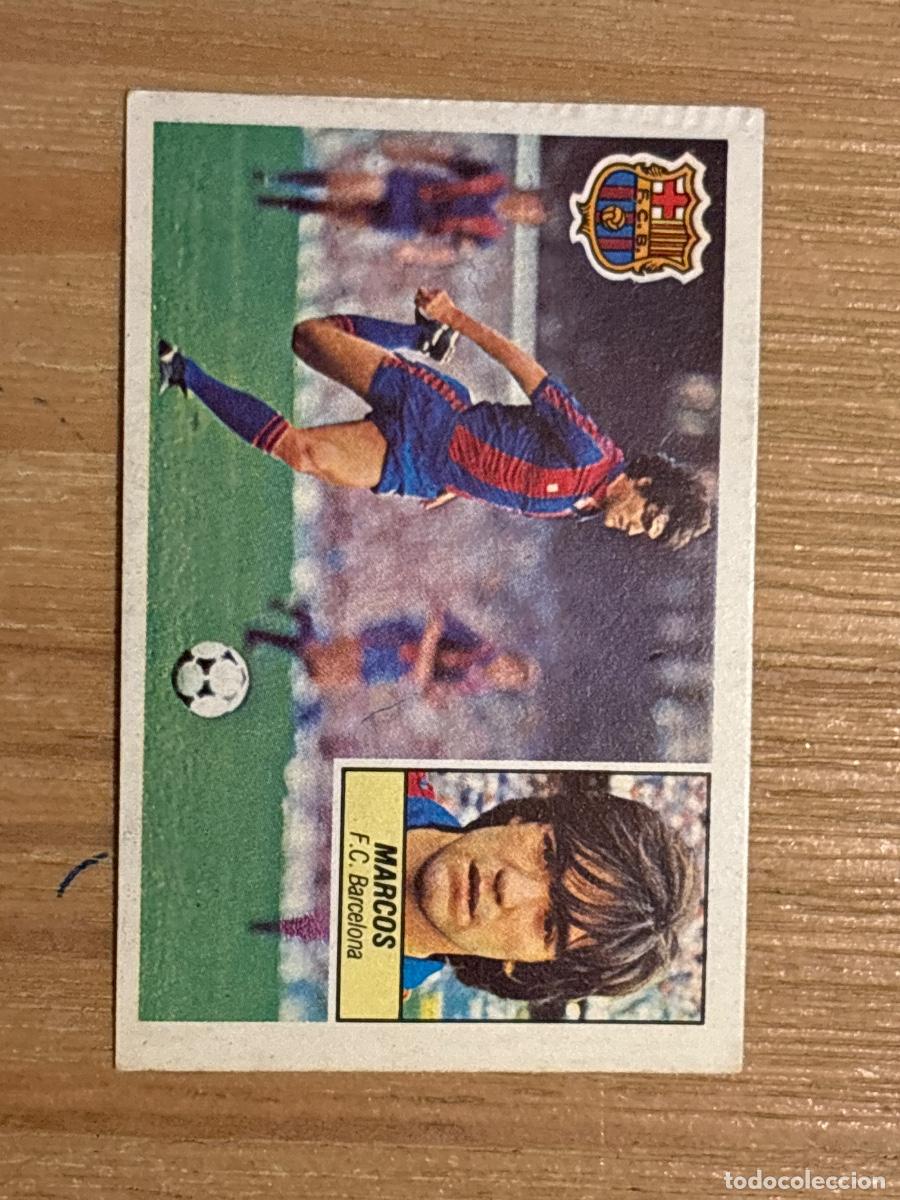 Cromos de f&uacute;tbol: 37. CROMO DESPEGADO MARCOS BARCELONA ESTE 1984-85 84-85 FUTBOL LIGA 84 85
