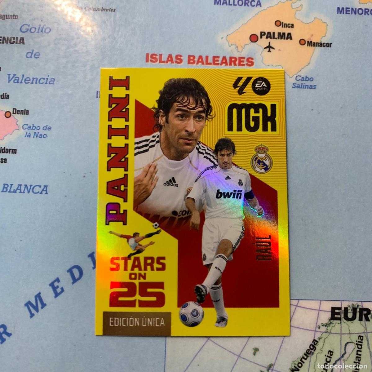 Cromos de f&uacute;tbol: Raul n&uacute;mero 426 serie on Stars On 25 Del Real Madrid megacracks 26-27 2026-2027