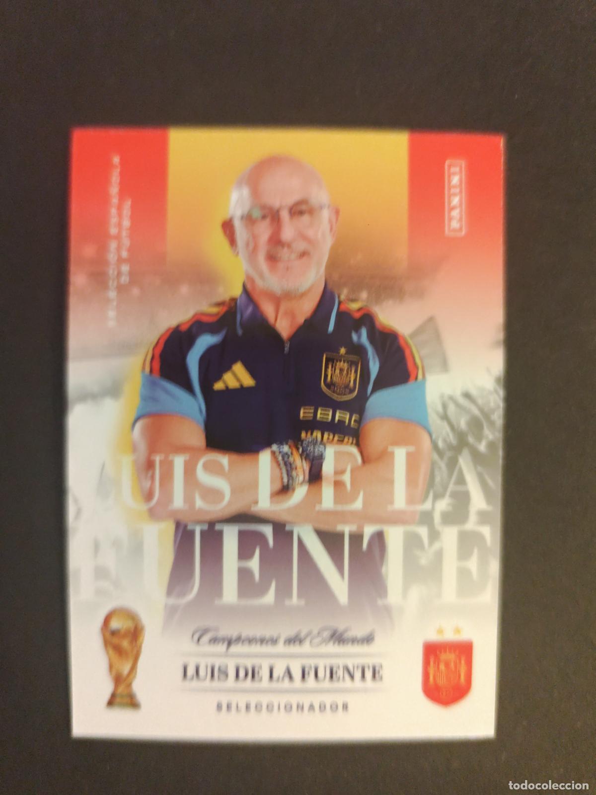 Football Stickers: 4 LUIS DE LA FUENTE CAMPEONES PASI&Oacute;N ESPA&Ntilde;A 2026 PANINI CLUB