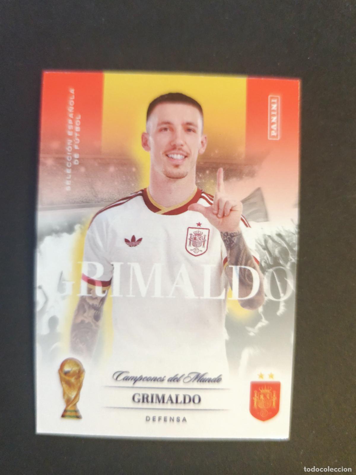 Football Stickers: 7 GRIMALDO CAMPEONES PASI&Oacute;N ESPA&Ntilde;A 2026 PANINI CLUB