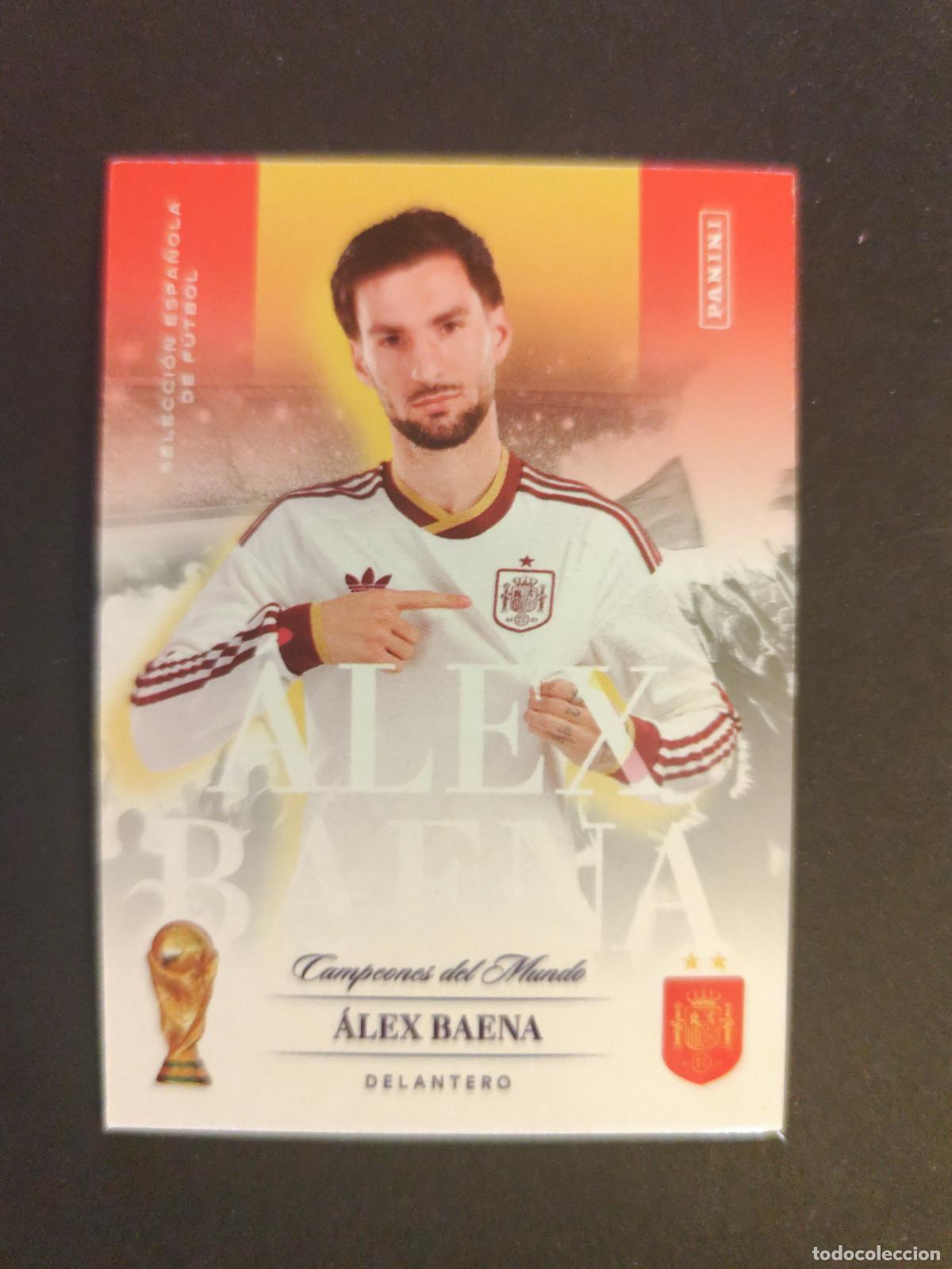 Figurine di Calcio: 19 &Aacute;LEX BAENA CAMPEONES PASI&Oacute;N ESPA&Ntilde;A 2026 PANINI CLUB