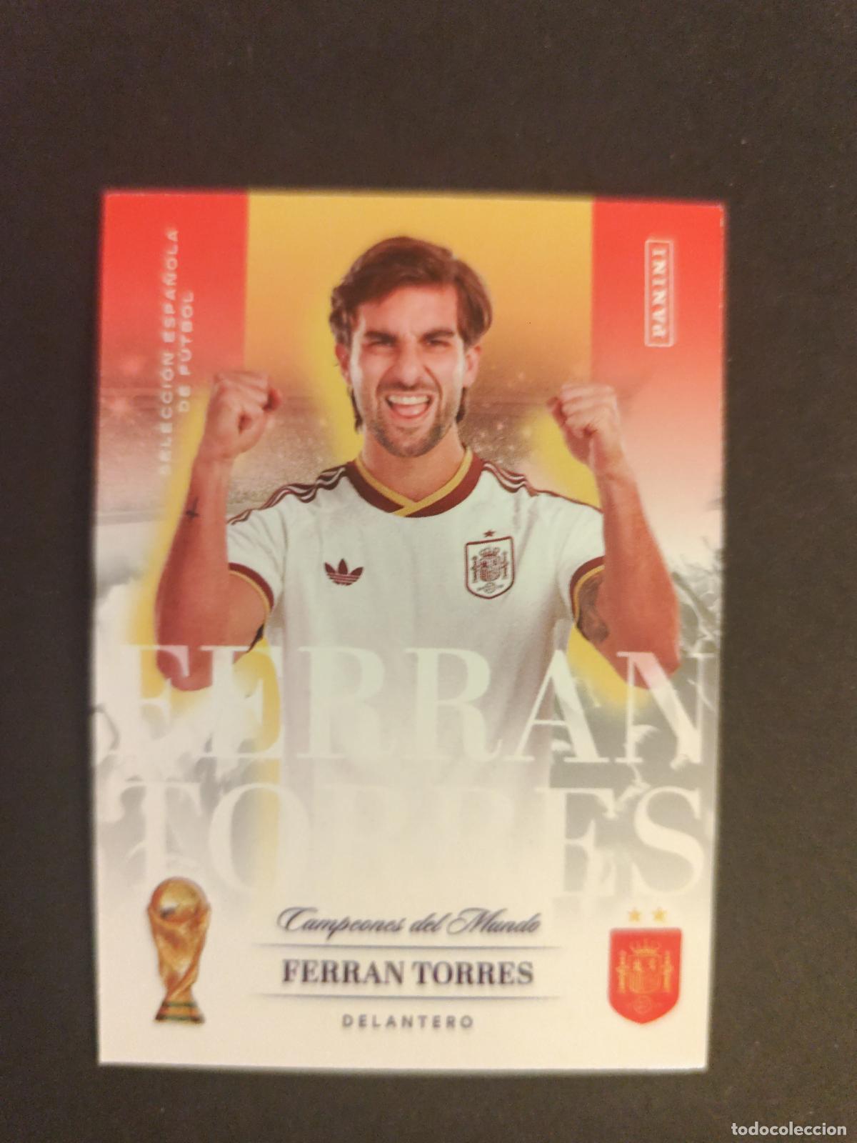 Figurine di Calcio: 11 FERRAN TORRES CAMPEONES PASI&Oacute;N ESPA&Ntilde;A 2026 PANINI CLUB