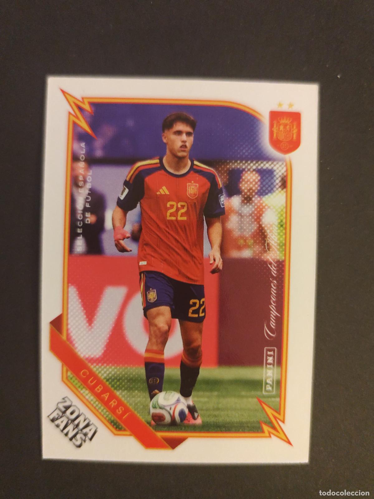 Figurine di Calcio: 35 CUBARS&Iacute; ZONA FANS PASI&Oacute;N ESPA&Ntilde;A 2026 PANINI CLUB