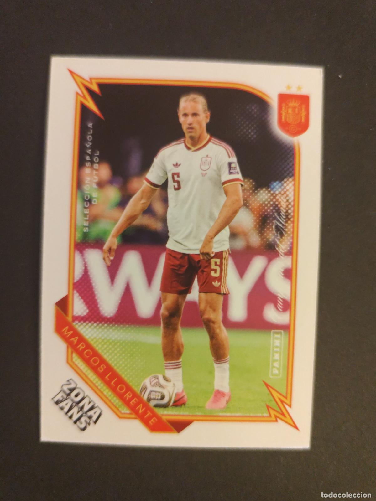Figurine di Calcio: 33 MARCOS LLORENTE ZONA FANS PASI&Oacute;N ESPA&Ntilde;A 2026 PANINI CLUB