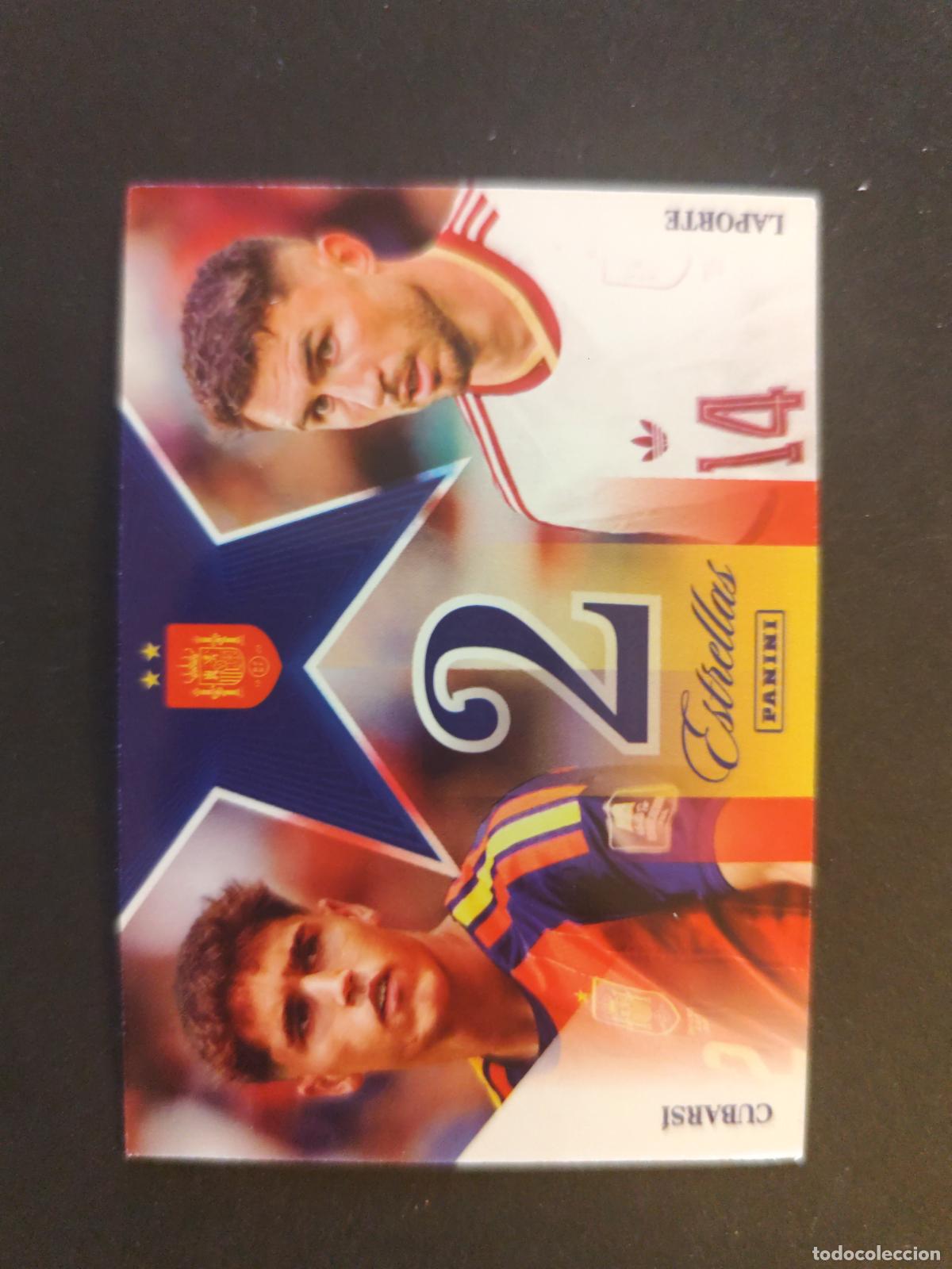 Cartes &agrave; collectionner de Football: 47 CUBARS&Iacute; &ndash; LAPORTE DOS ESTRELLAS PASI&Oacute;N ESPA&Ntilde;A 2026 PANINI CLUB