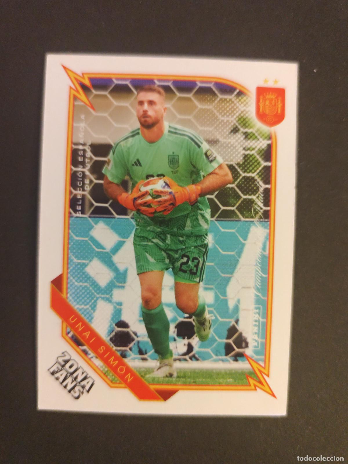 Cartes &agrave; collectionner de Football: 31 UNAI SIM&Oacute;N ZONA FANS PASI&Oacute;N ESPA&Ntilde;A 2026 PANINI CLUB