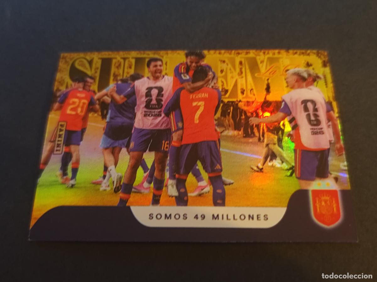 Cartes &agrave; collectionner de Football: S10 SOMOS 49 MILLONES LA ROJA SUPREME PASI&Oacute;N ESPA&Ntilde;A 2026 PANINI CLUB