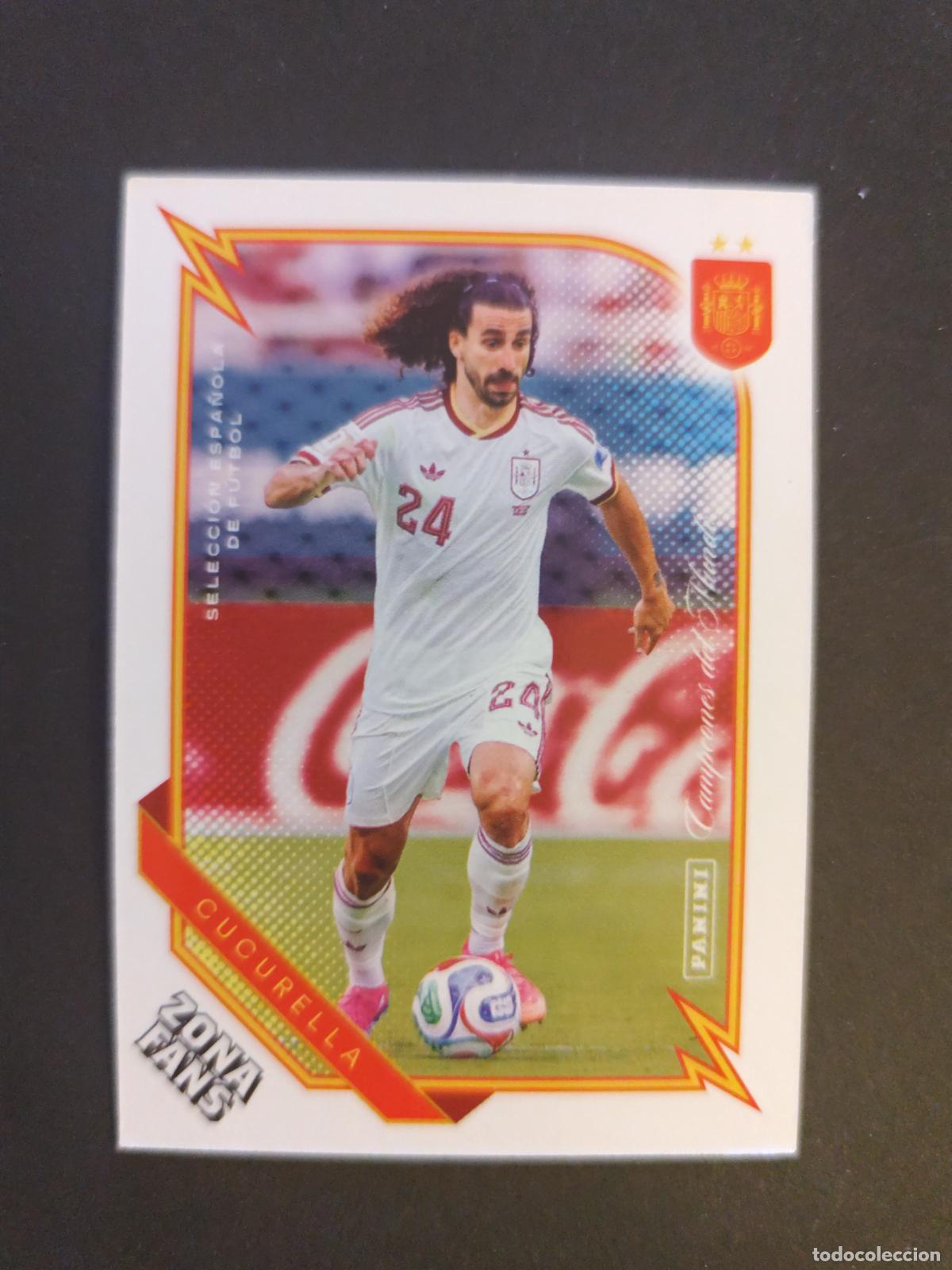 Cartes &agrave; collectionner de Football: 36 CUCURELLA ZONA FANS PASI&Oacute;N ESPA&Ntilde;A 2026 PANINI CLUB