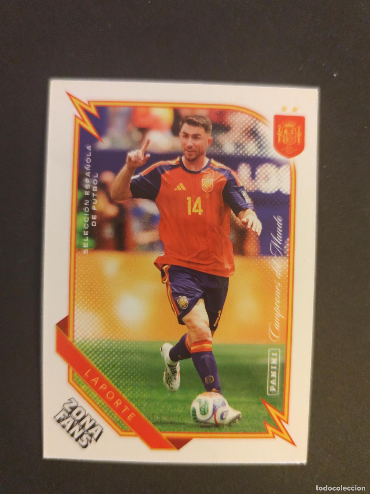 Cartes &agrave; collectionner de Football: 34 LAPORTE ZONA FANS PASI&Oacute;N ESPA&Ntilde;A 2026 PANINI CLUB
