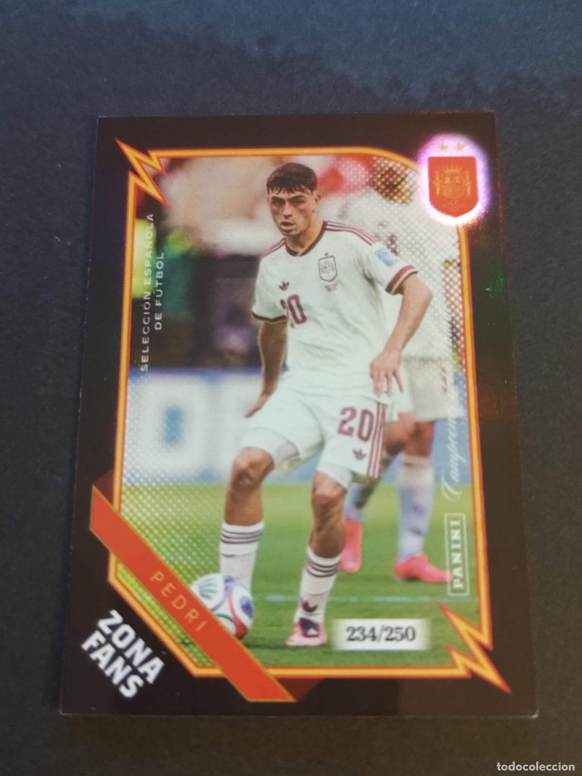 Cartes &agrave; collectionner de Football: KN38 PEDRI /250 ZONA FANS KROMIX BLACK PARALELA PARALLEL PASI&Oacute;N ESPA&Ntilde;A 2026 PANINI CLUB