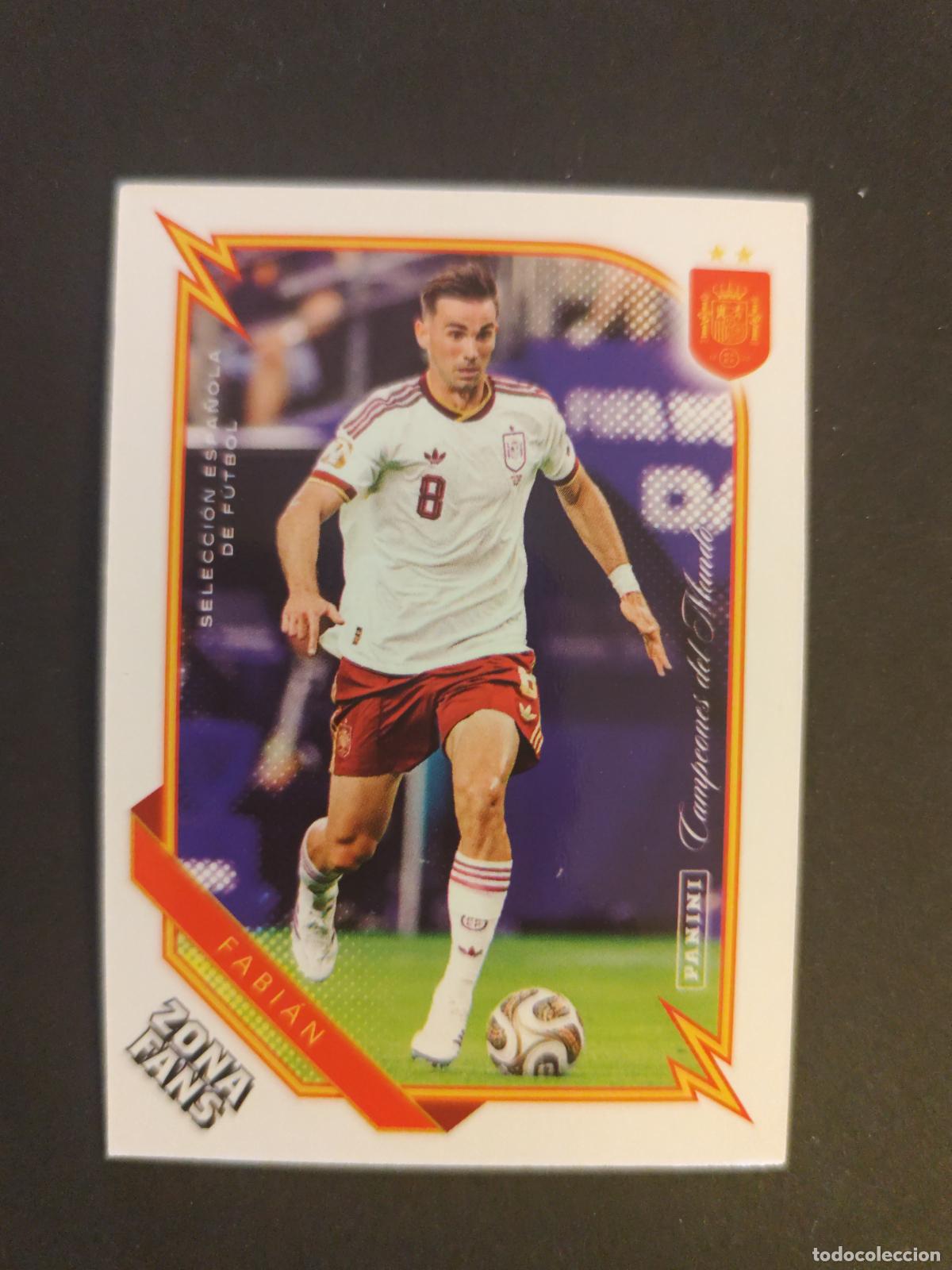 Cartes &agrave; collectionner de Football: 39 FABI&Aacute;N ZONA FANS PASI&Oacute;N ESPA&Ntilde;A 2026 PANINI CLUB