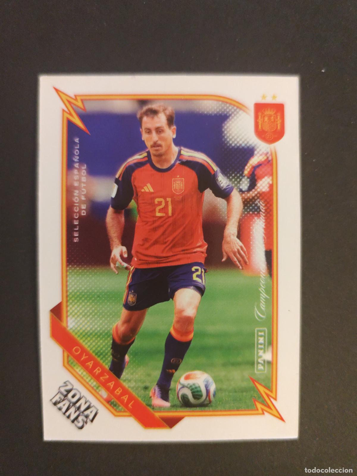 Cartes &agrave; collectionner de Football: 45 OYARZABAL ZONA FANS PASI&Oacute;N ESPA&Ntilde;A 2026 PANINI CLUB