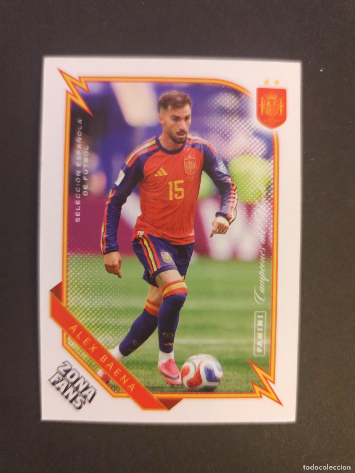 Cartes &agrave; collectionner de Football: 43 &Aacute;LEX BAENA ZONA FANS PASI&Oacute;N ESPA&Ntilde;A 2026 PANINI CLUB