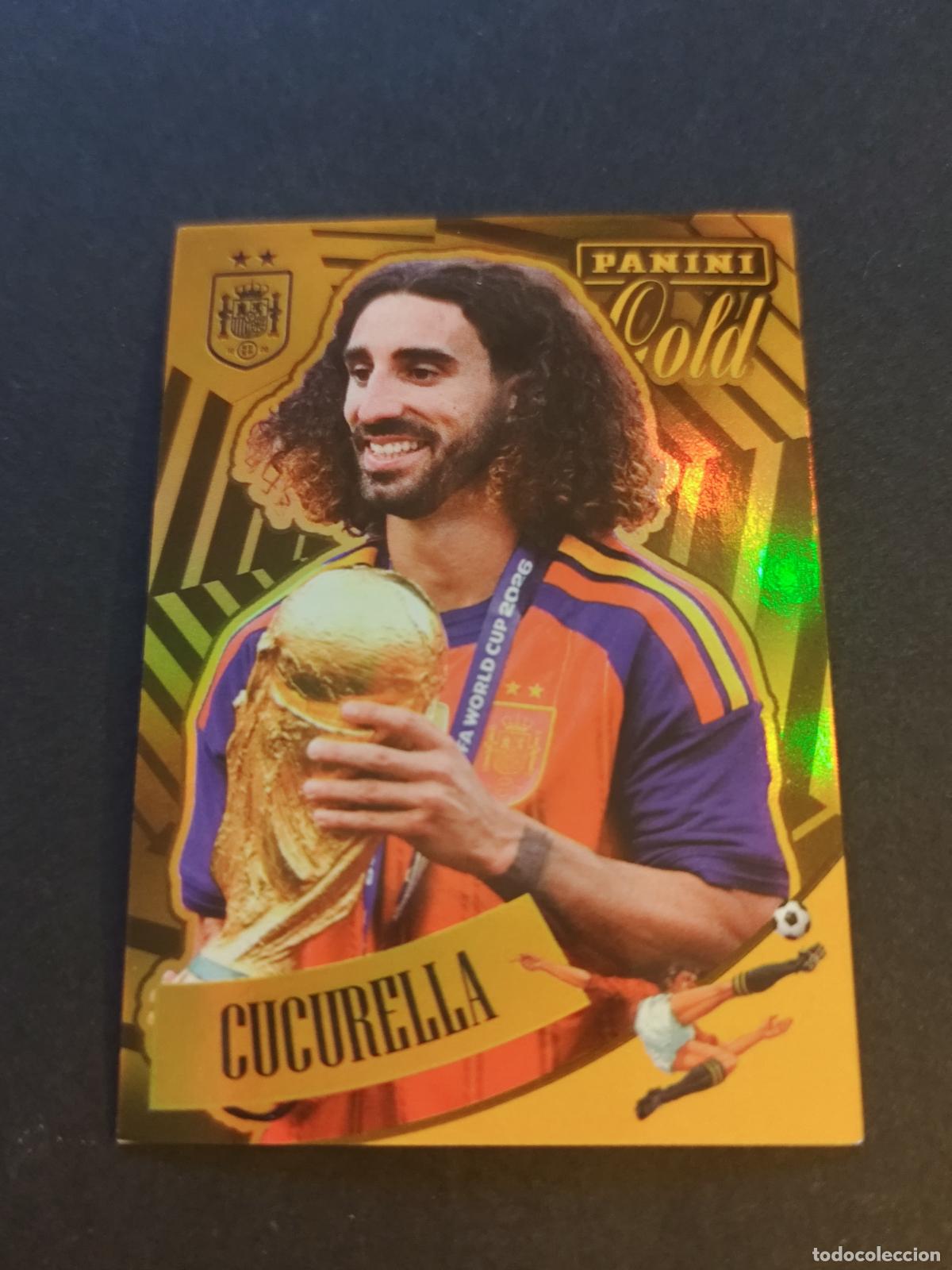 Cartes &agrave; collectionner de Football: 57 CUCURELLA PANINI GOLD PASI&Oacute;N ESPA&Ntilde;A 2026 PANINI CLUB