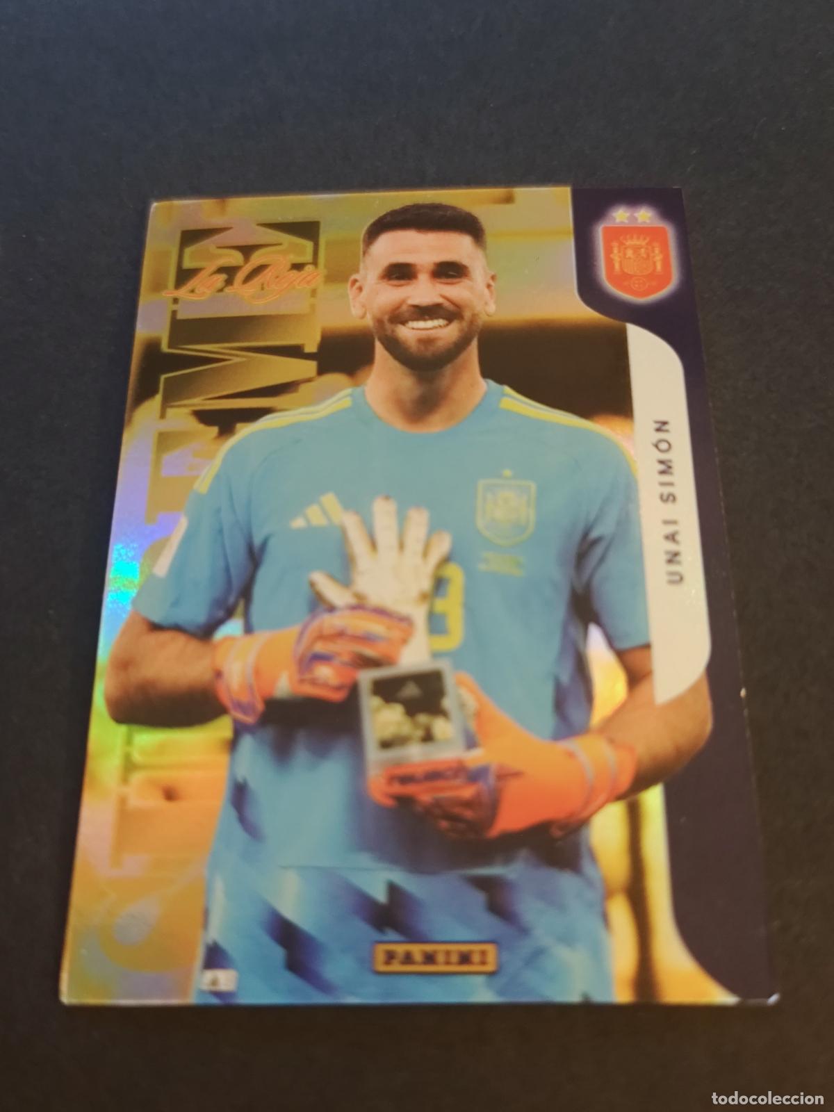 Fu&szlig;ball-Sticker: S1 UNAI SIM&Oacute;N LA ROJA SUPREME PASI&Oacute;N ESPA&Ntilde;A 2026 PANINI CLUB