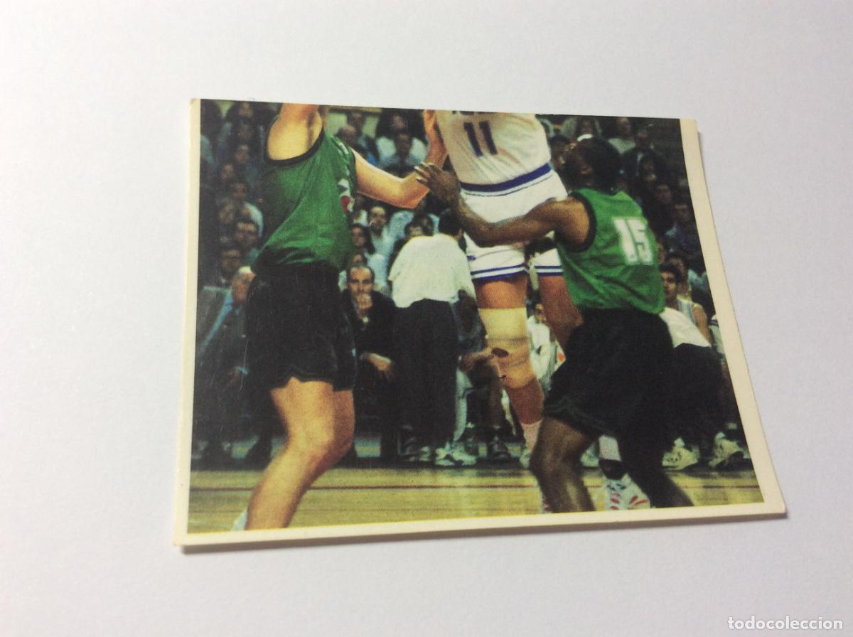 Fu&szlig;ball-Sticker: 284 Sabonis Real Madrid Magic Box 1994 1995 94 95