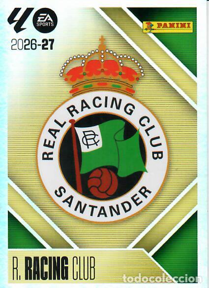 Cromos de f&uacute;tbol: CROMO PANINI LIGA ESTE 26 27 - N&ordm; 1 - ESCUDO - RACING DE SANTANDER