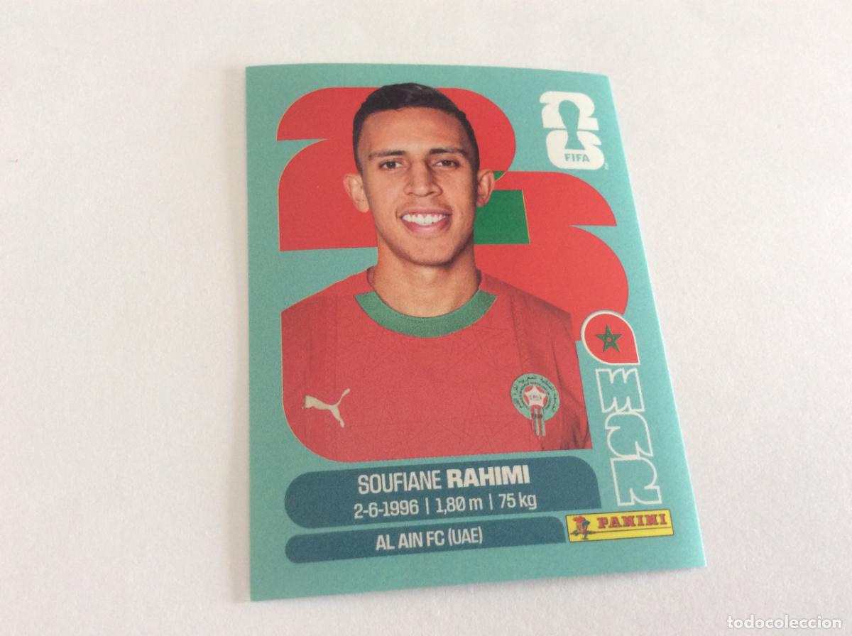 Cromos de f&uacute;tbol: MAR18 MAR 18 Soufiane Rahimi Marruecos Sticker Cromo FIFA World Cup 2026 26 Panini Mundial