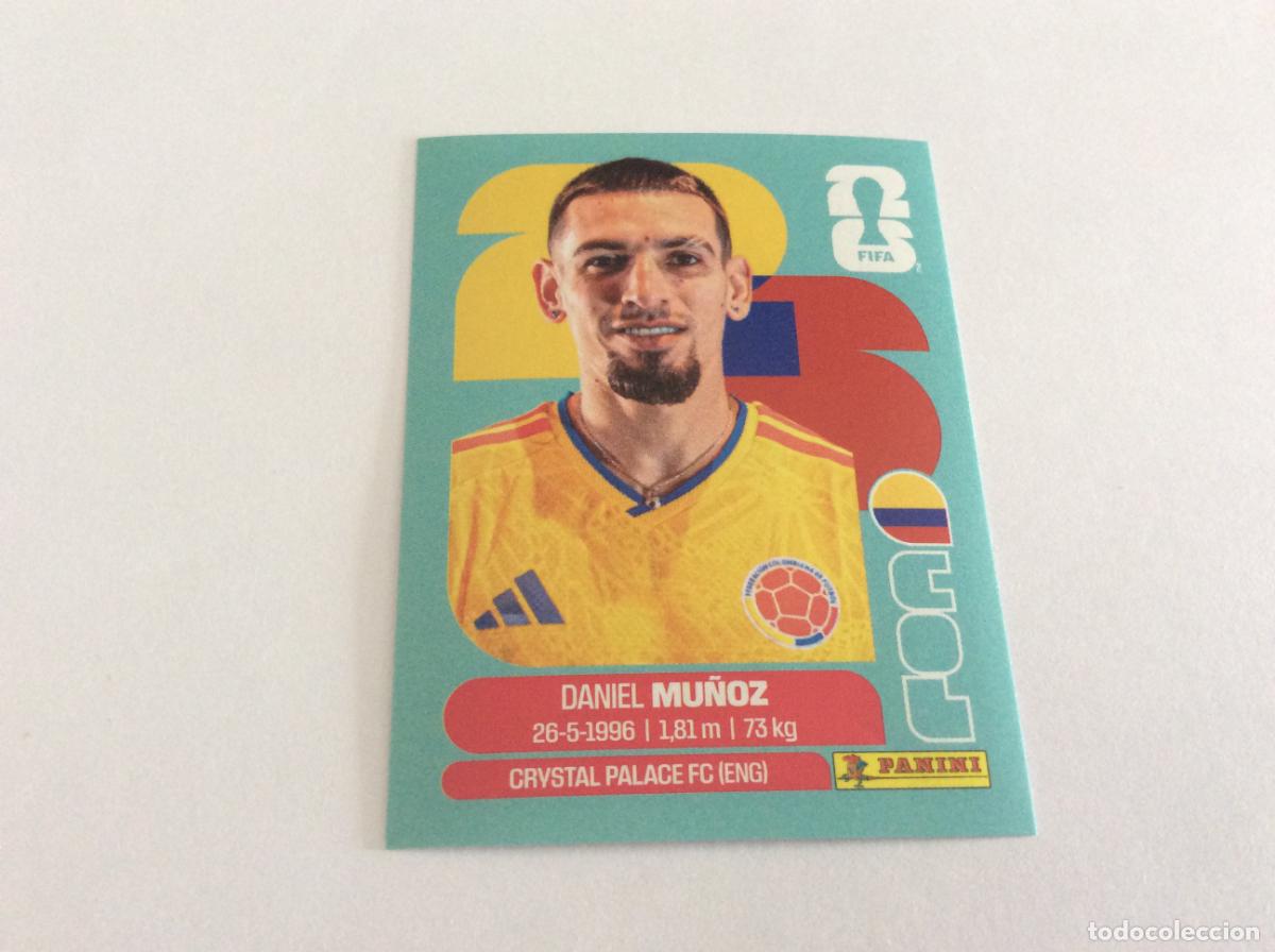 Cromos de f&uacute;tbol: COL6 COL 6 Daniel Mu&ntilde;oz Colombia Sticker Cromo FIFA World Cup 2026 26 Panini Mundial