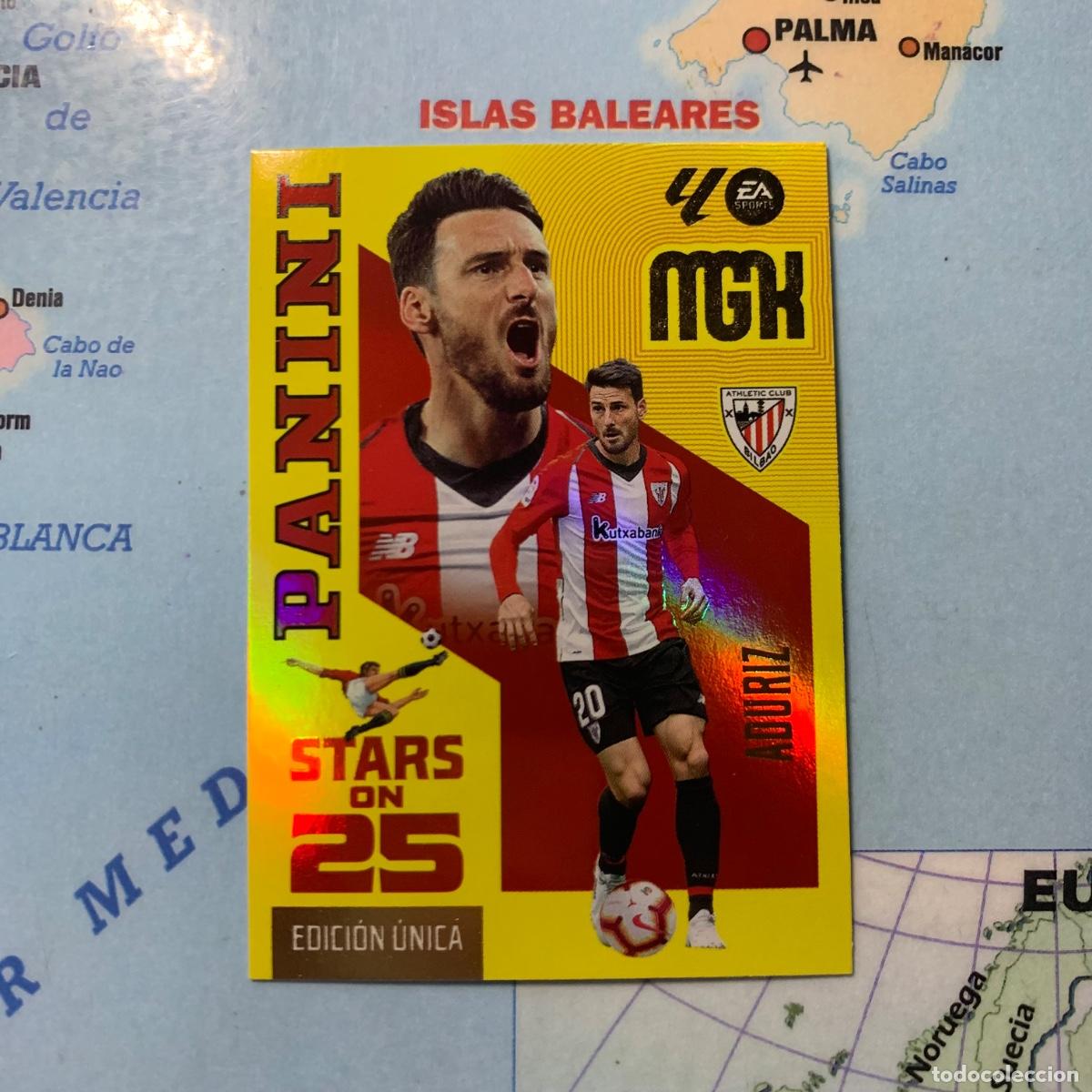 Fu&szlig;ball-Sticker: Aduriz n&uacute;mero 433 serie on Stars On 25 Del Athletic de Bilbao megacracks 26-27 2026-2027