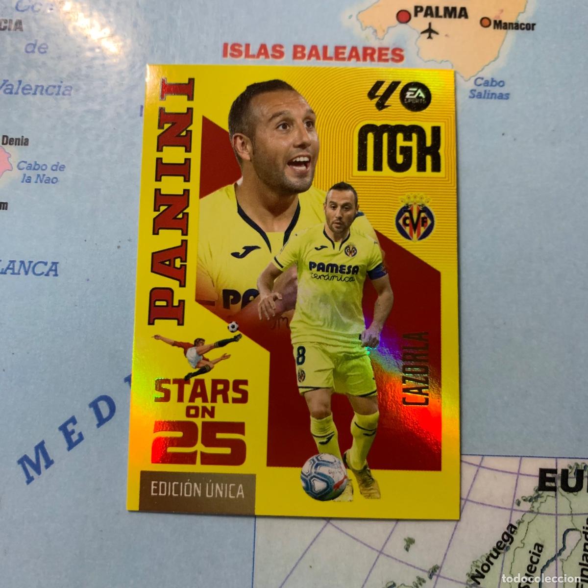 Cromos de f&uacute;tbol: Cazorla n&uacute;mero 438 serie on Stars On 25 Del Villarreal megacracks 26-27 2026-2027